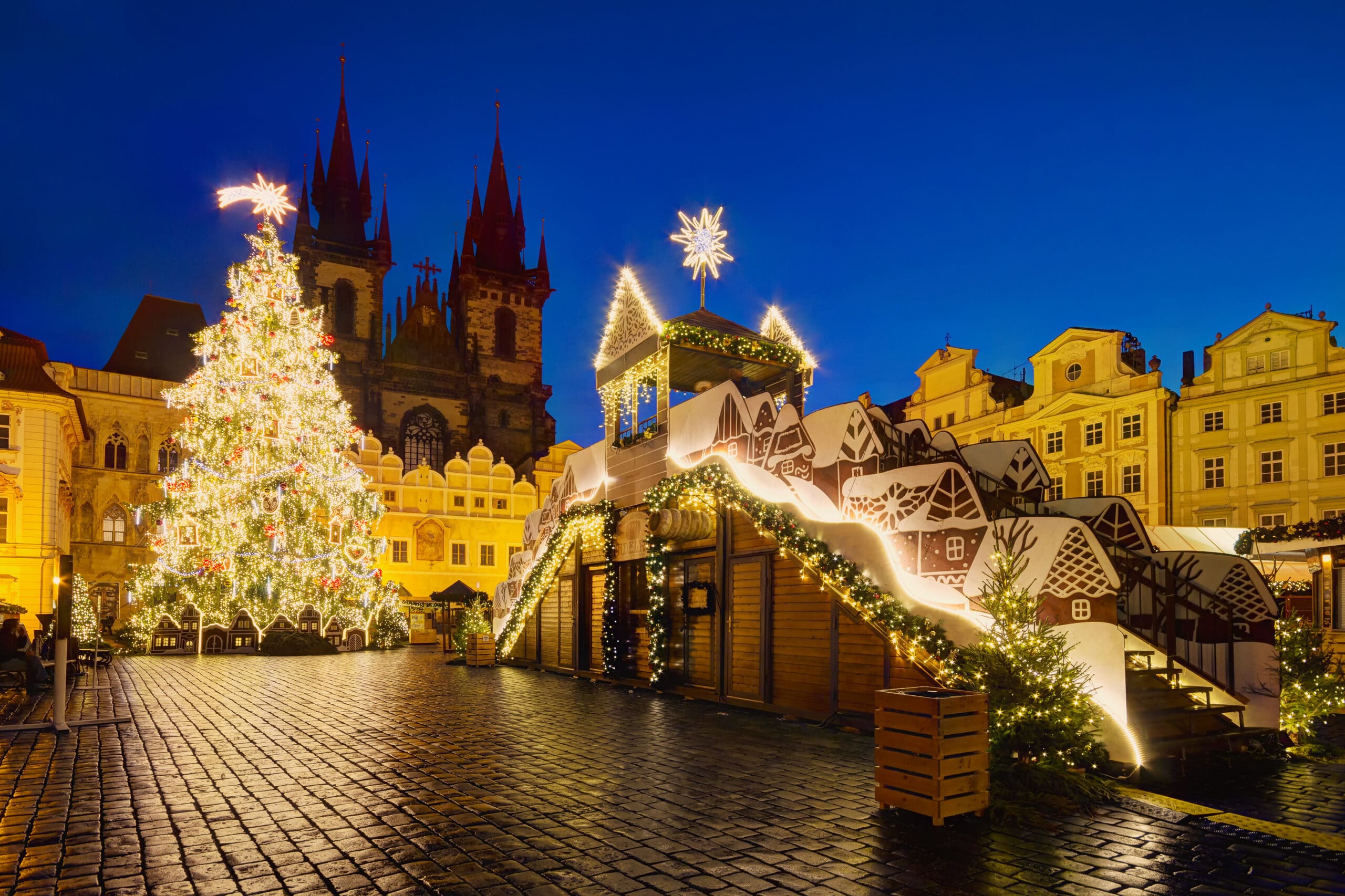 Mercado navideño Praga