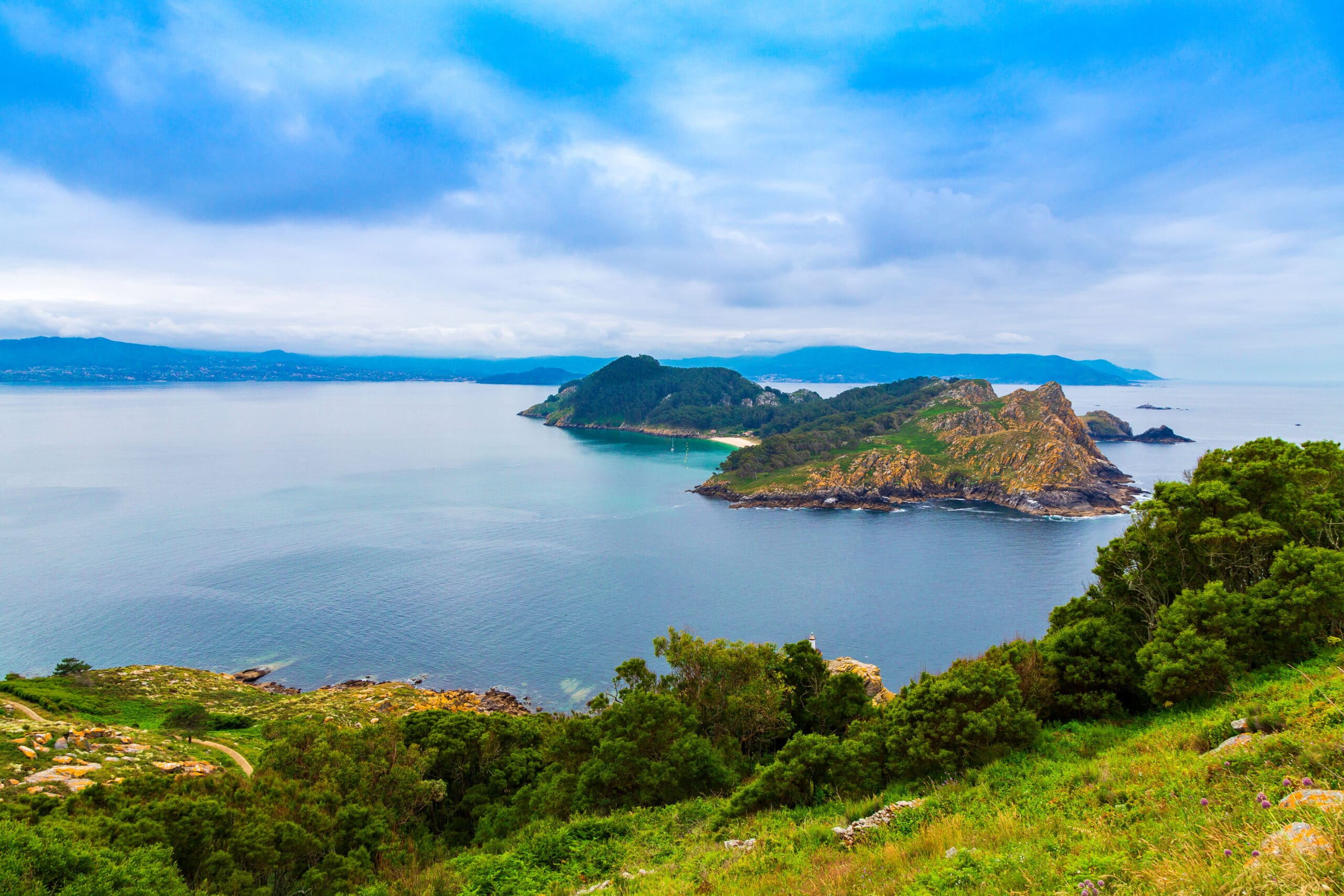 Cíes Islands in Vigo