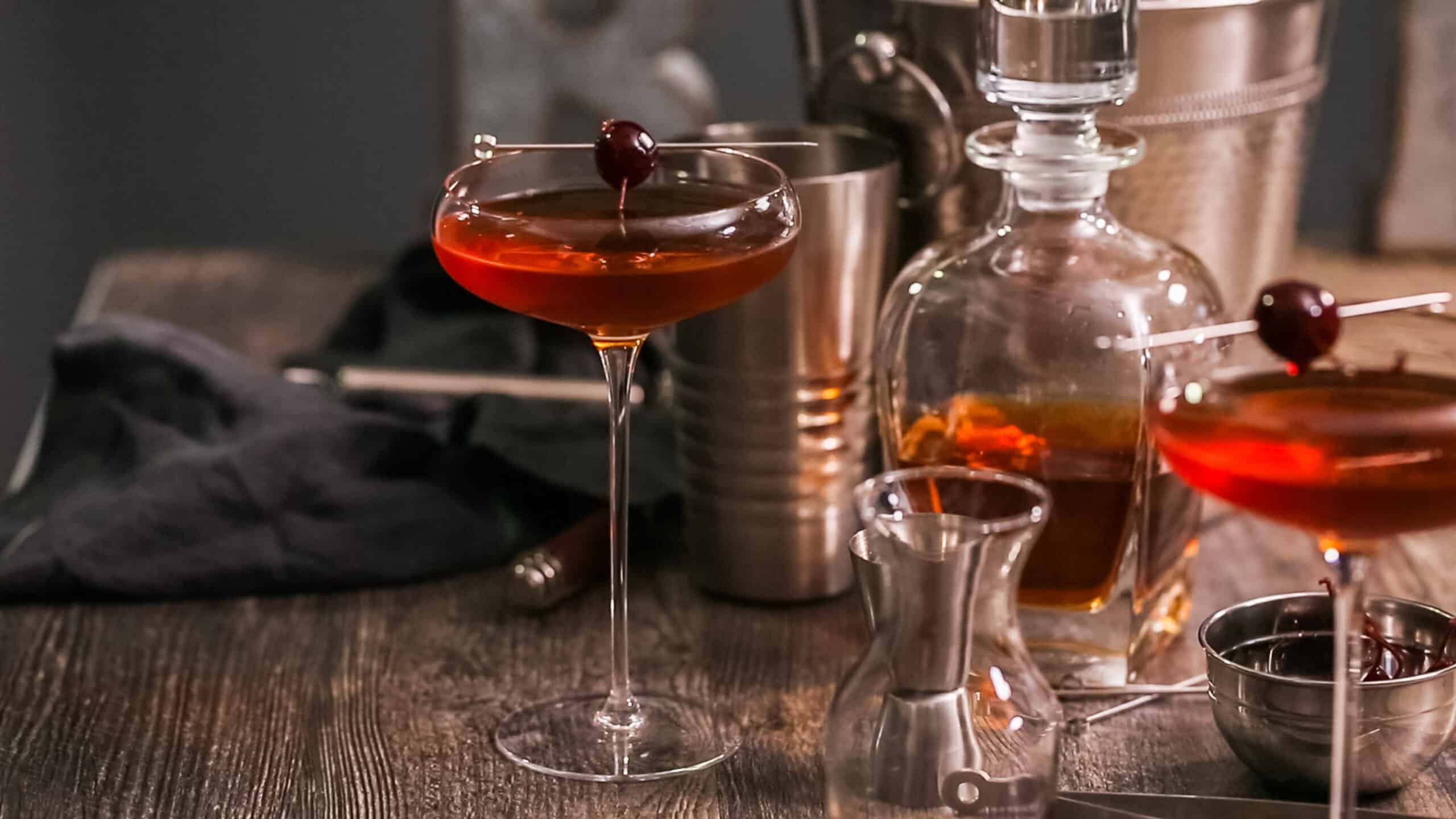 Manhattan cocktail