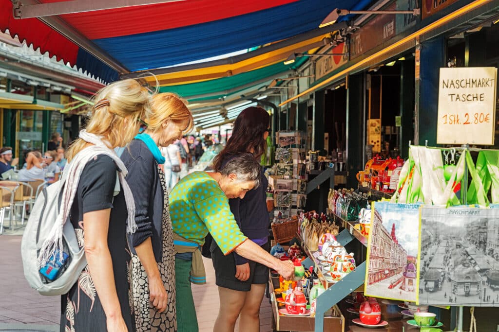 Mercado Naschmarkt, Viena