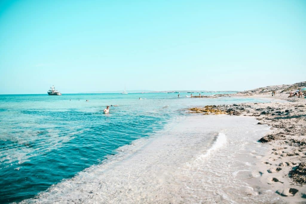 beach of formentera